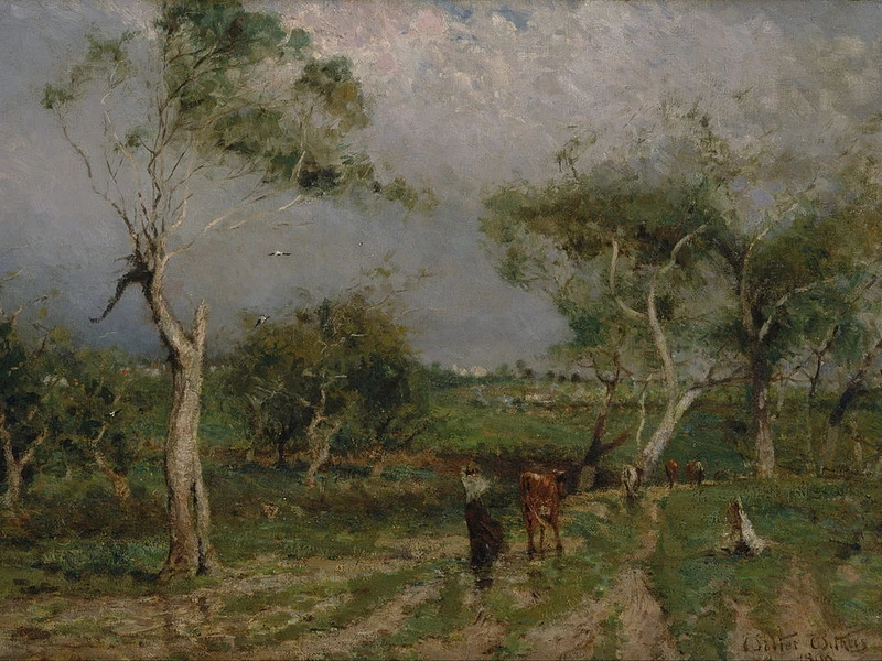 1854-Walter Herbert Withers - La tempesta (1896)